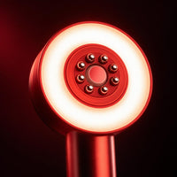 Detalle de la fototerapia de luz roja